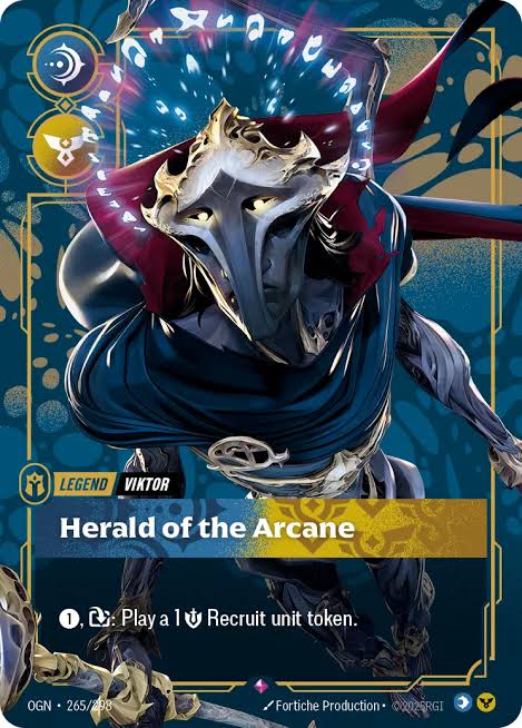 Herald of the Arcane 265/298 / Origins / Riftbound: League of Legends