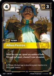 Albus Ferros 230/298 / Origins / Riftbound: League of Legends