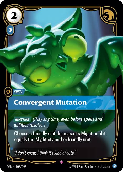 Convergent Mutation 108/298 / Origins / Riftbound: League of Legends