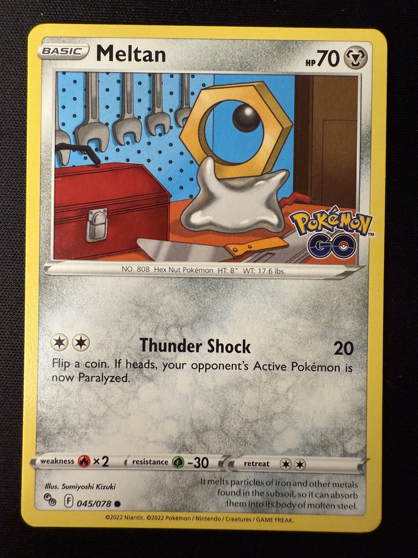 Meltan 045/078 Pokemon GO - common - 2023