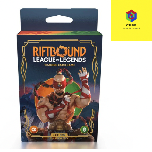 Riftbound: League of Legends TCG - Set One: Origins Champion Deck - Lee Sin