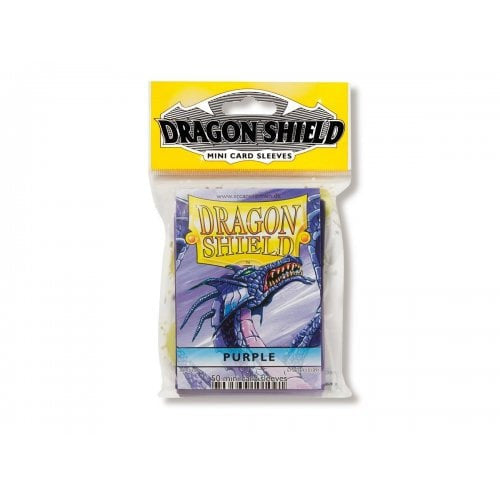 50 Dragon Shield Mini Purple Sleeves