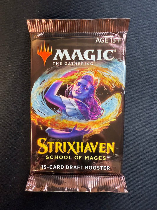 Magic The Gathering - Strixhaven: School of Mages Draft Booster Pack