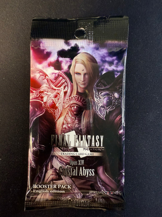 Final Fantasy Trading Card Game - OPUS XIV (14) - Crystal Abyss Booster Pack