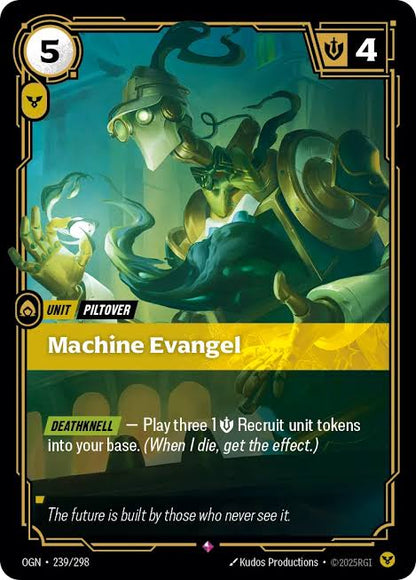 Machine Evangel 239/298 / Origins / Riftbound: League of Legends