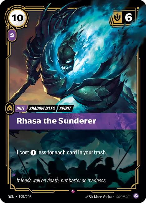 Rhasa the Sunderer 195/298 / Origins / Riftbound: League of Legends