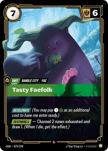 Tasty Faefolk 075/298 / Origins / Riftbound: League of Legends
