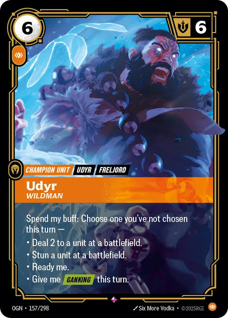 Udyr, Wildman 157/298 / Origins / Riftbound: League of Legends