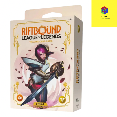 Riftbound: League of Legends Trading Card Game - Spiritforged Champion Deck - Fiora