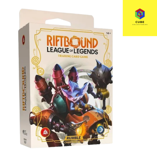 Riftbound: League of Legends Trading Card Game - Spiritforged Champion Deck - Rumble