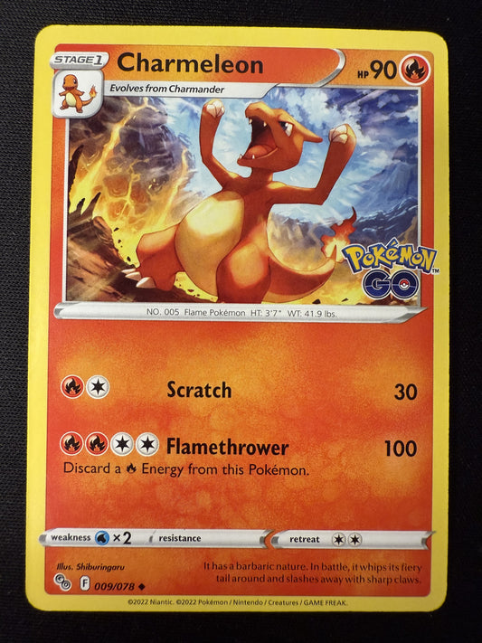 Charmeleon 009/078 Pokemon GO - uncommon - 2023
