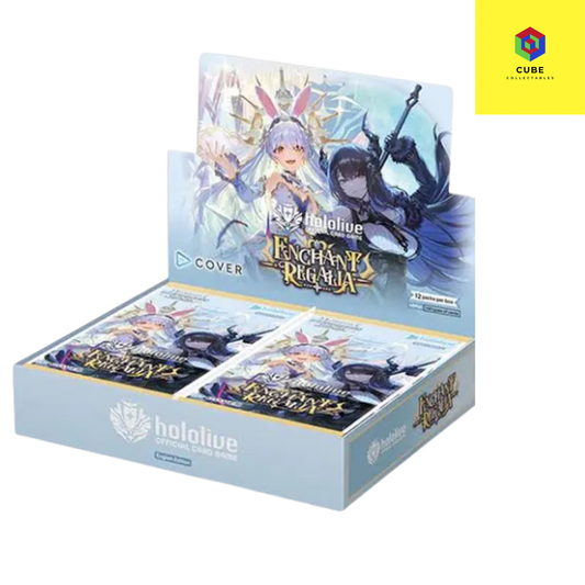 Hololive Official Card Game: Booster Pack - Enchant Regalia Booster Box (12 packs)