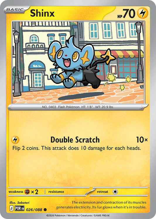 Shinx 026/088 / Perfect Order / Pokémon